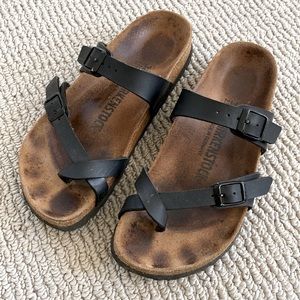 Birkenstock Mayari, leather, narrow foot, size 36